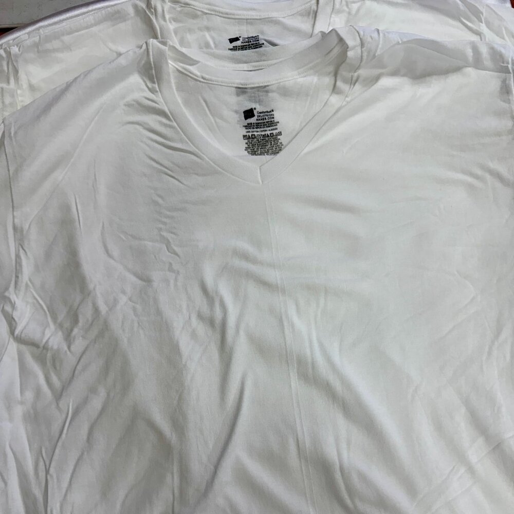 NWOT Hanes ComfortSoft V-Neck - 2XL-Pack of 2